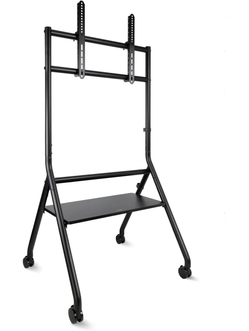 Soporte de suelo con ruedas para televisores de 37 a 86 pulgadas, estructura metalica en color - Imagen 2