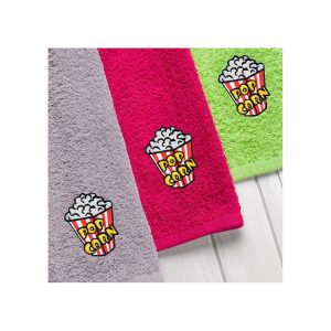 Estuche 3 Paños de Cocina Palomitas