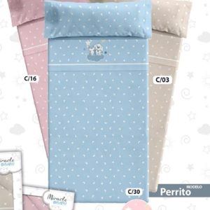 Juego de Cuna Coralina Perrito