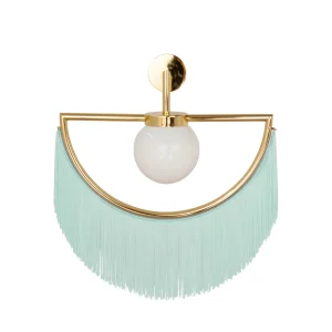 Wink Wall Lamp - Gold&Aquamarine