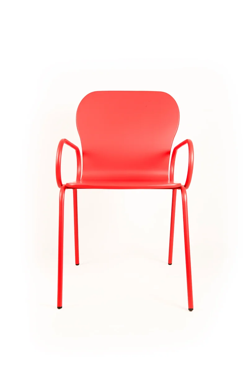 Silla Mafalda Lacada Roja