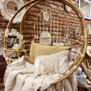 Sillón Hamaca De Caña