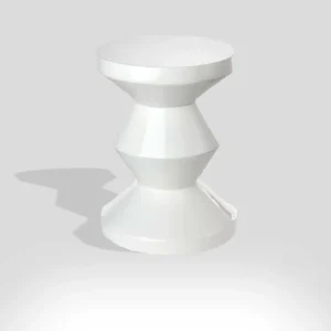 Taburete Zigzag White M