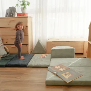 Bloque Psicomotricidad Montessori Mat Aguamarina