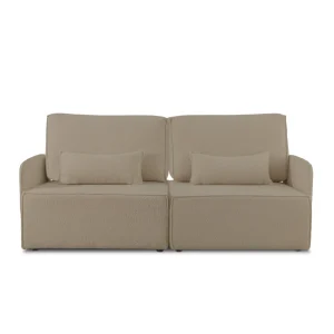 Sofa Modular Lea 2 plazas Chaiselongue Stone