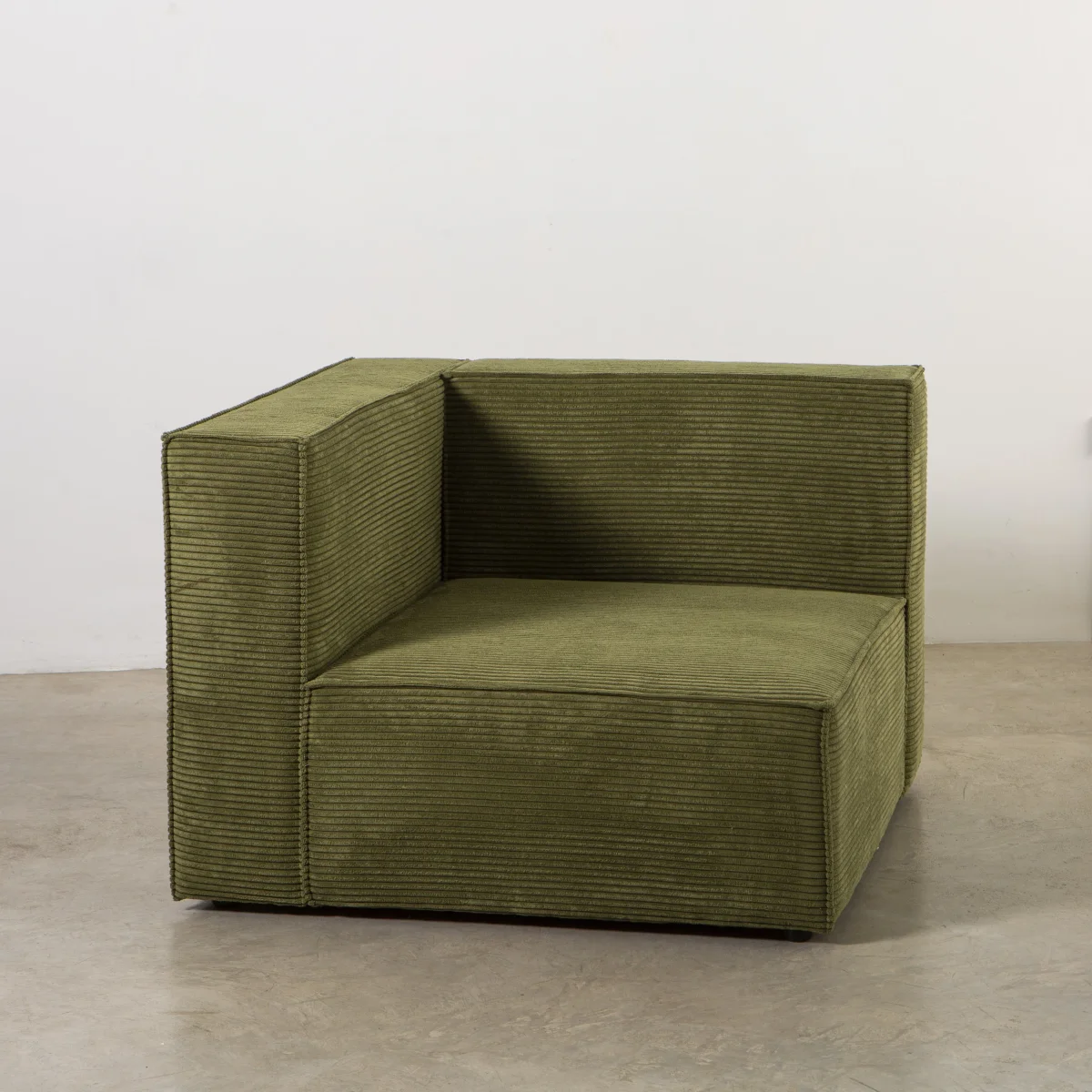 Sofa Harper 3 plazas Chaiselongue Verde - Imagen 7