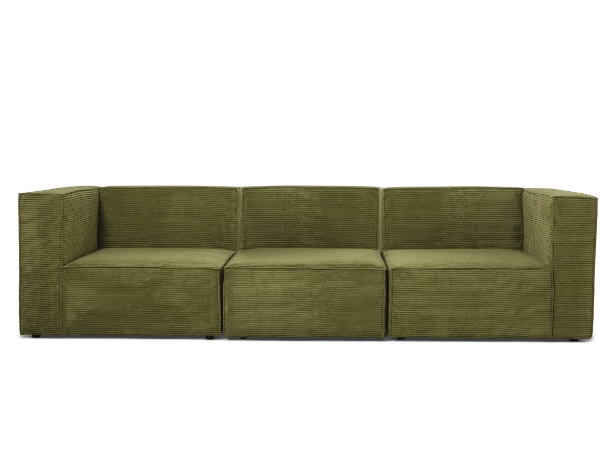 Sofa Harper 3 plazas Chaiselongue Verde - Imagen 4