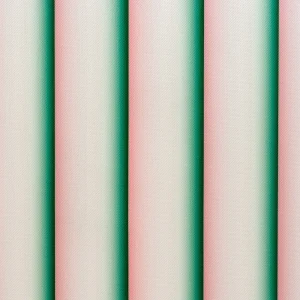 Tela outdoor  Gradient Stripes Green Pink