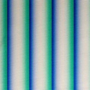 Tela oudoor Gradient Stripes Blue Green