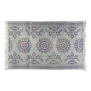 Alfombra Antigua Abraj Reversible Verde