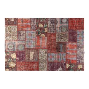 Alfombra Patchwork Lana Turquia Antigua