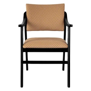 Silla Reposabrazos Etienne Madera Haya Checkerboard