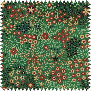 Tela Estampada Velvet 70's  Shunshine petals