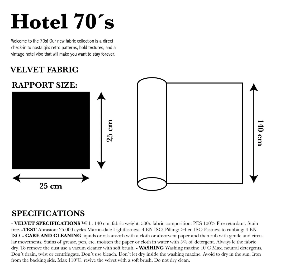 Tela Estampada Velvet 70's Shunshine petals - Imagen 3