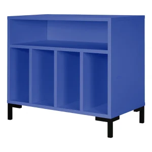 Mueble para vinilos Azul