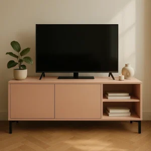 Mueble tv Rosa