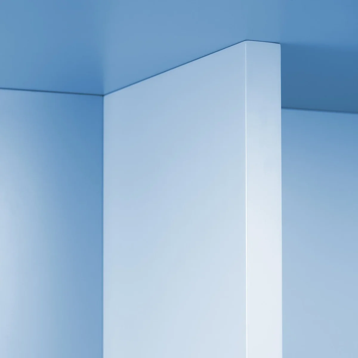 Mesa de comedor cuadrada Matilda Azul claro 100x100 - Imagen 4