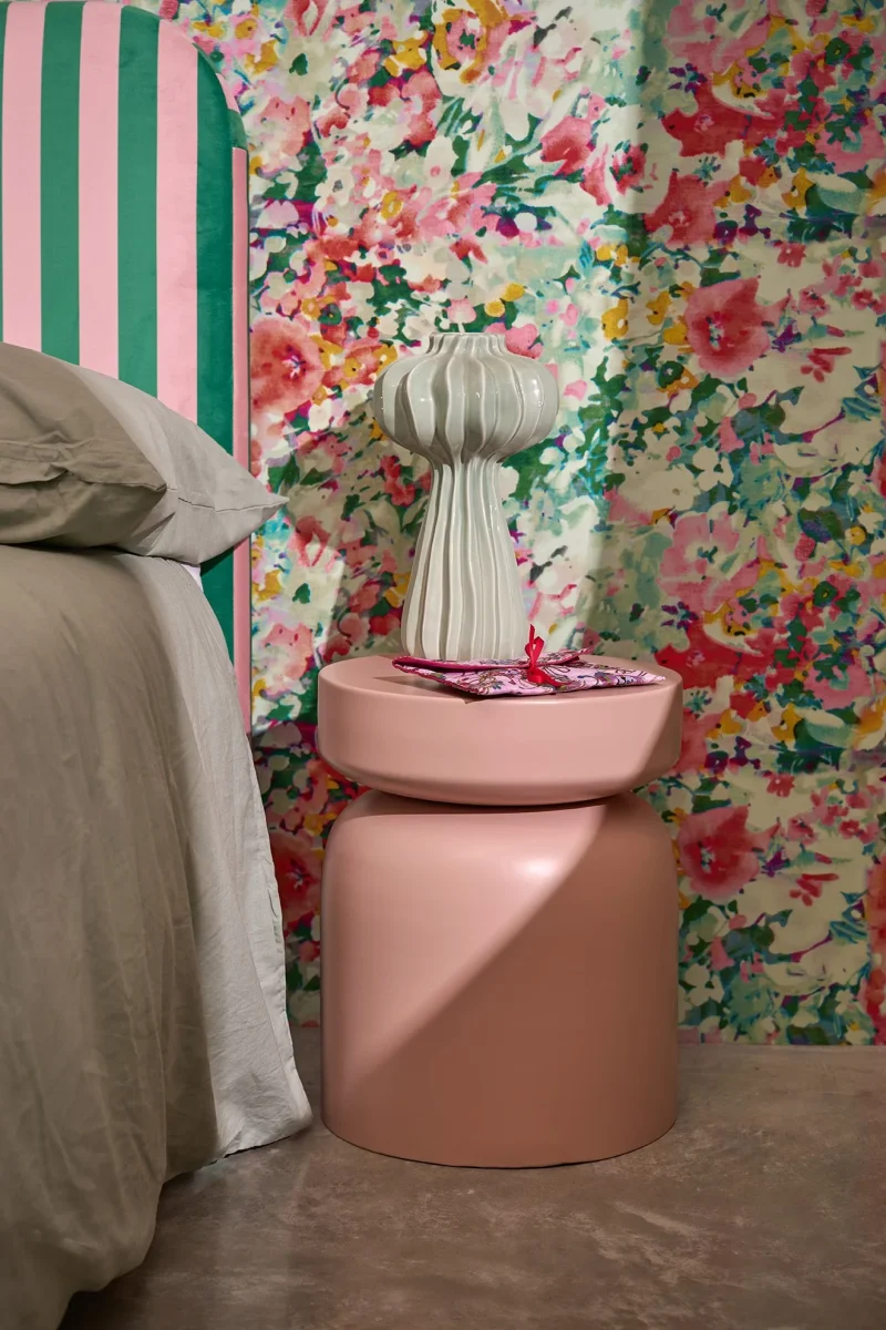 Mesita Taburete Poppy Rosa - Imagen 5