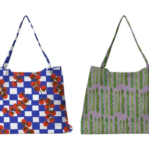 Set 2 Shopping Bag Vegs (Esparragos Tomate)