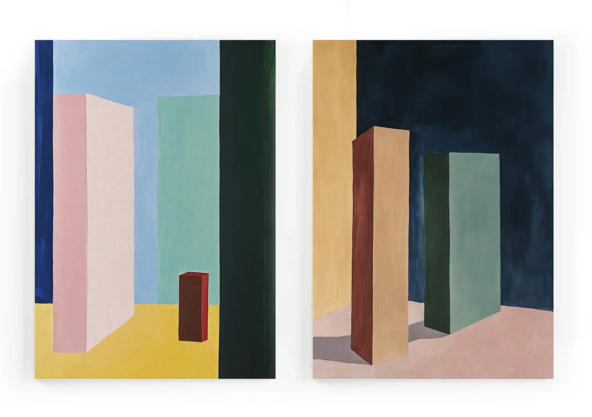 Set Lienzos (2)60x40 (GEOMETRIC)