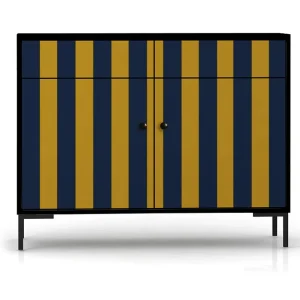 Comoda Alise Amarillo y Azul