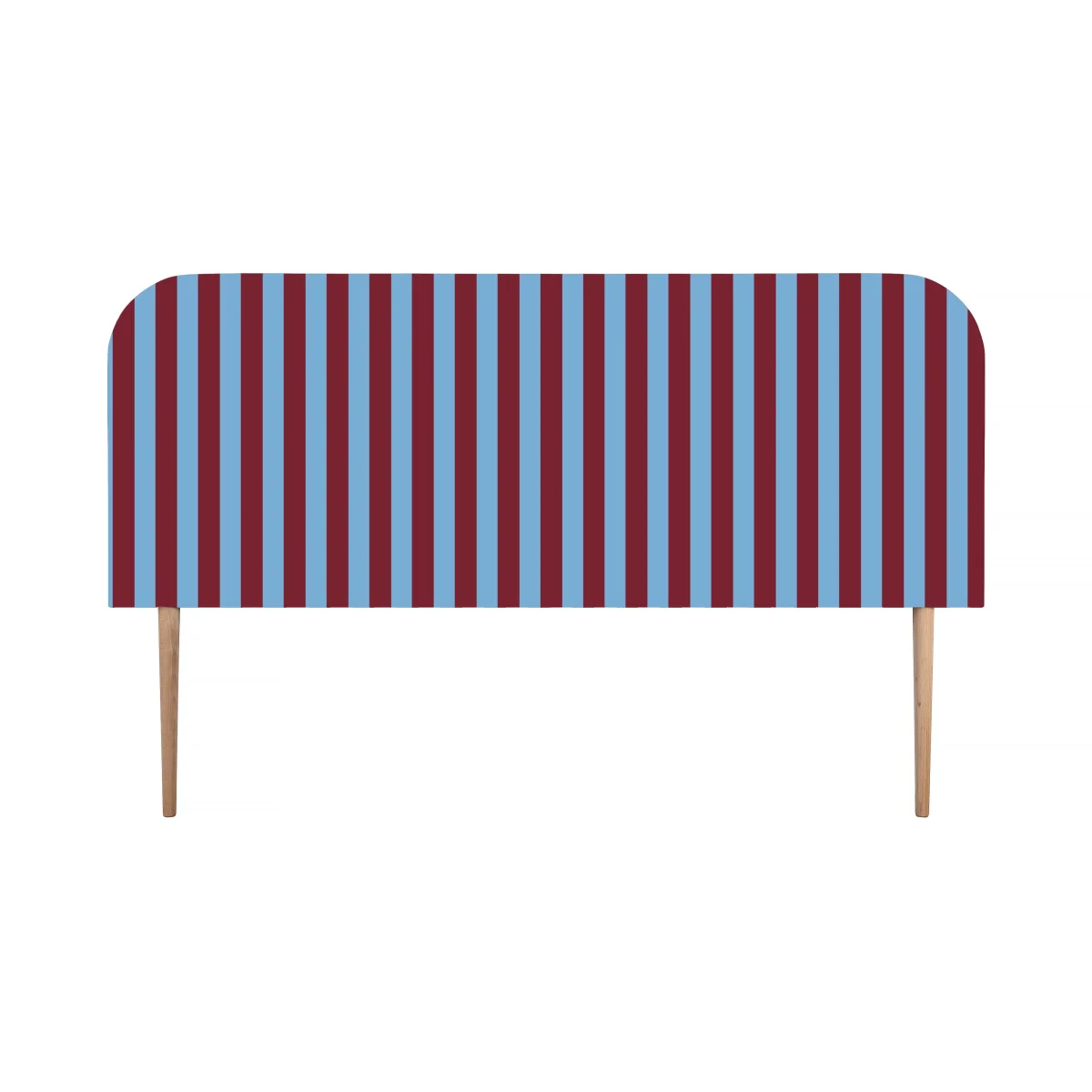 Cabecero Eddie Tapizado Terciopelo Cama 150cm Cherry-Soda - Imagen 2
