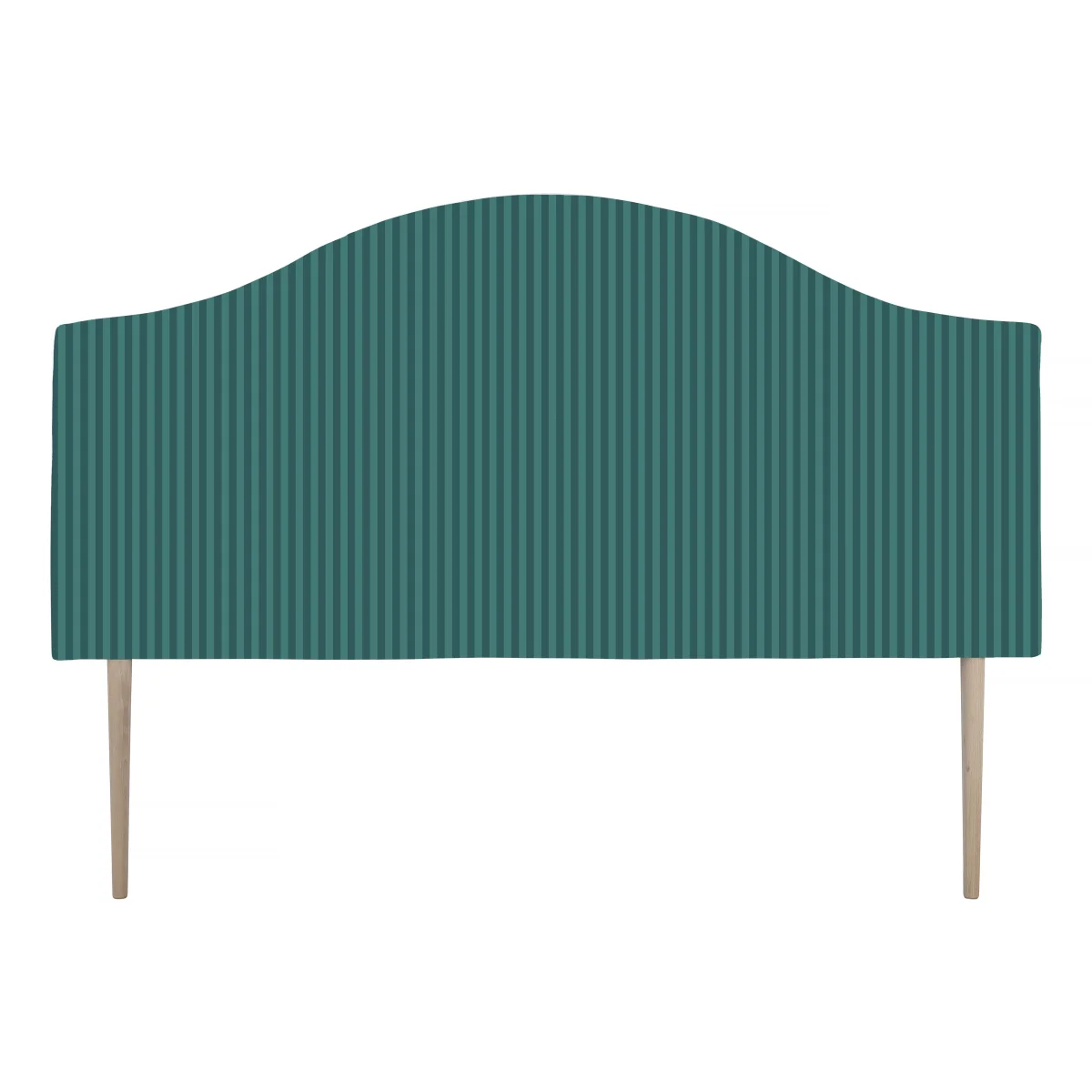 Cabecero Suzanne Tapizado Terciopelo Cama 150cm Deep-Ocean