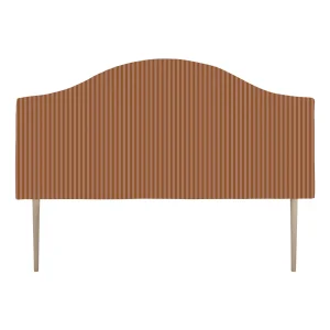 Cabecero Suzanne Tapizado Terciopelo Cama 150cm Ginger-Mocha