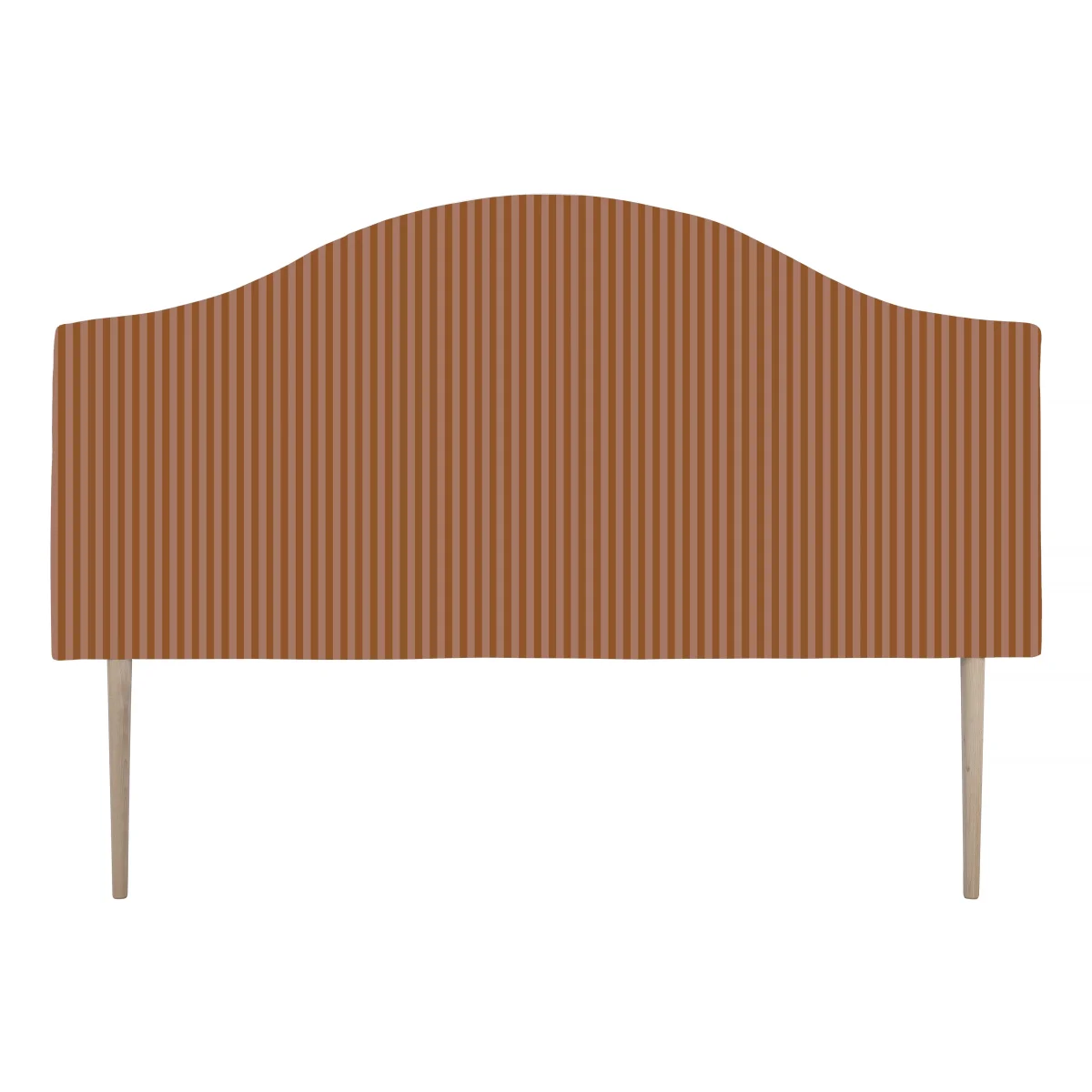 Cabecero Suzanne Tapizado Terciopelo Cama 150cm Ginger-Mocha