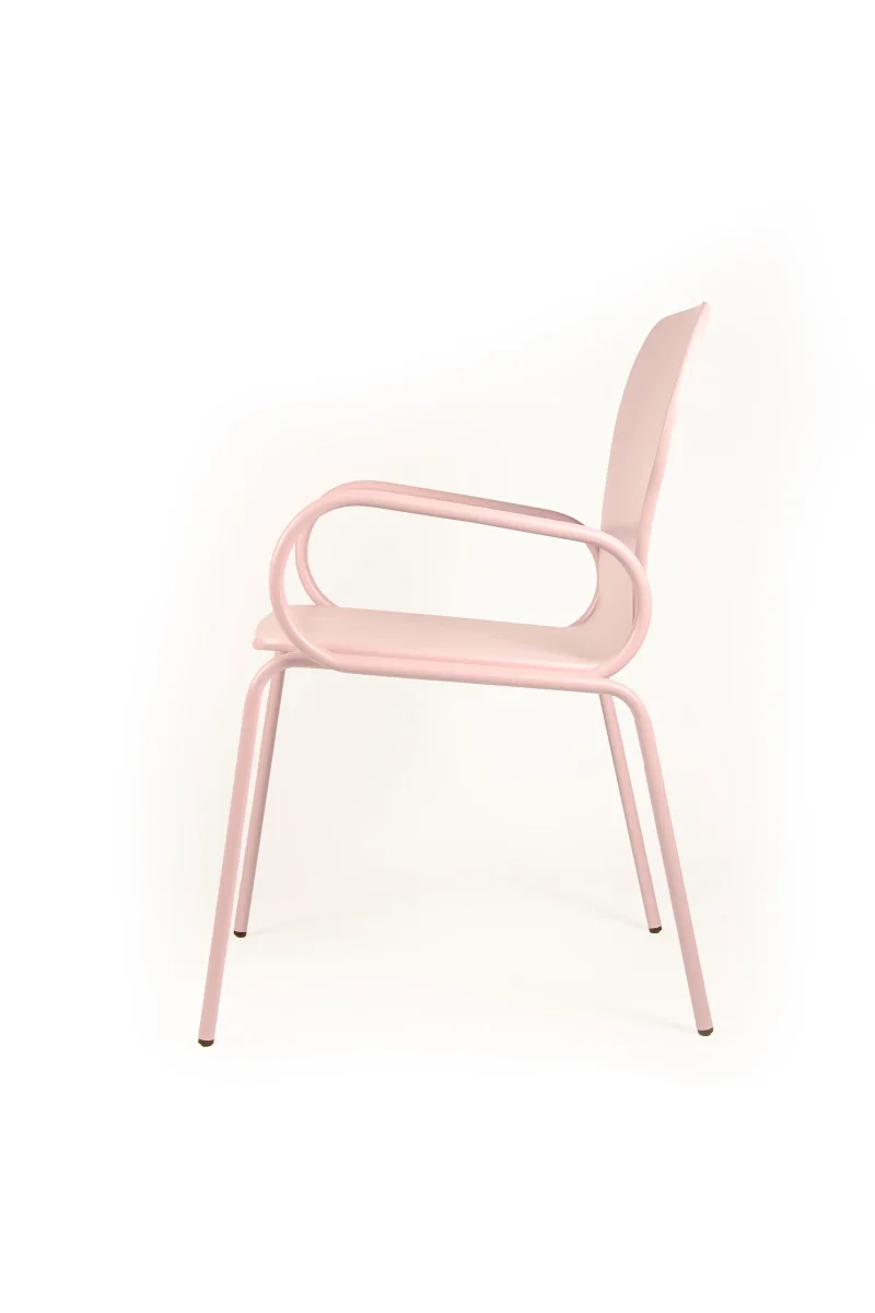 Silla Mafalda Lacada Rosa - Imagen 3