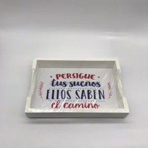Bandeja “Persigue tus sueños»