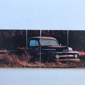 Cuadro Tríptico Grande «Camioneta Ford»