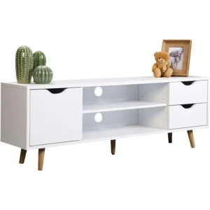 Mueble para TV en Color Blanco, 120 x 41 x 28