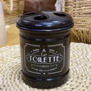Porta Cepillos Negro
