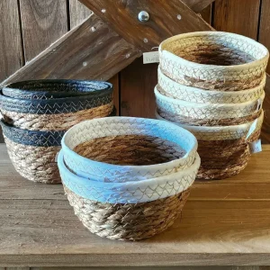 Cesta fibra natural chica (74198)