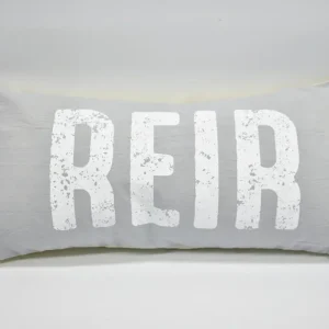 Almohadon 50×25 Gris Claro estampado