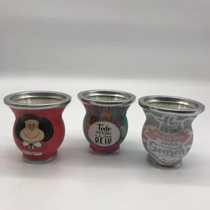 Mate de Vidrio Forrado