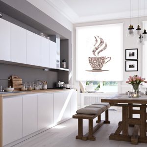 Estor Digital Translucido Cocina Coffee
