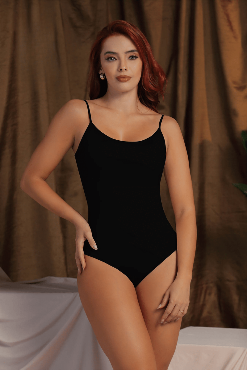BODY BÁSICO TIRANTES CON FAJA INTERNA DE CONTROL DE ABDOMEN 1004 - Imagen 2