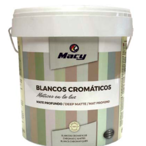 Pinturas plásticas (Acabado Mate) Blancos Cromáticos Mate