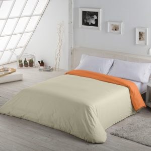 Funda Nórdica Bicolor Cala Mango-Piedra