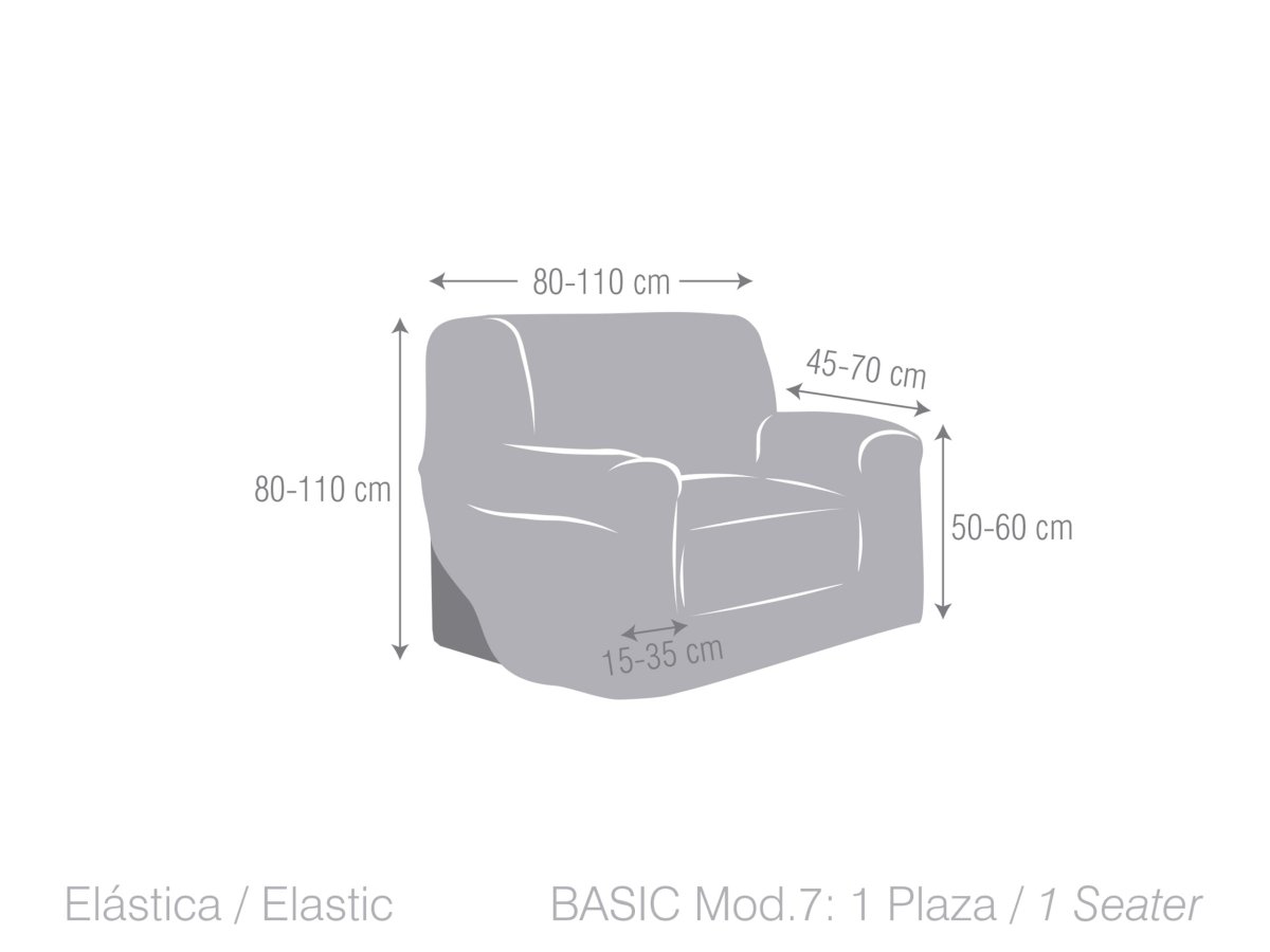 Fundas de Sofá Bielástica Eysa Bronx - Imagen 9