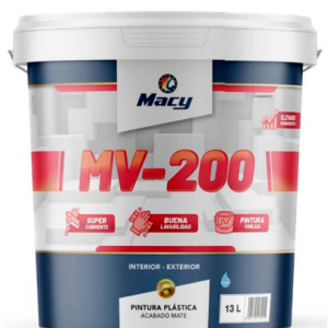 Pinturas plásticas (Acabado Mate) MV-200