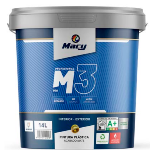 Pinturas plásticas (Acabado Mate) Mate M-3