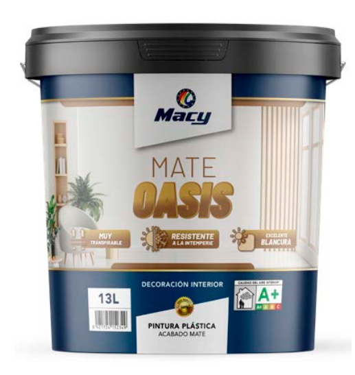 Pinturas plásticas (Acabado Mate) Mate oasis - Imagen 2