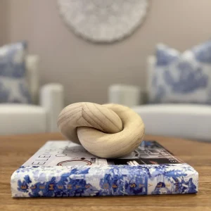 Nudo Decorativo de Madera Natural