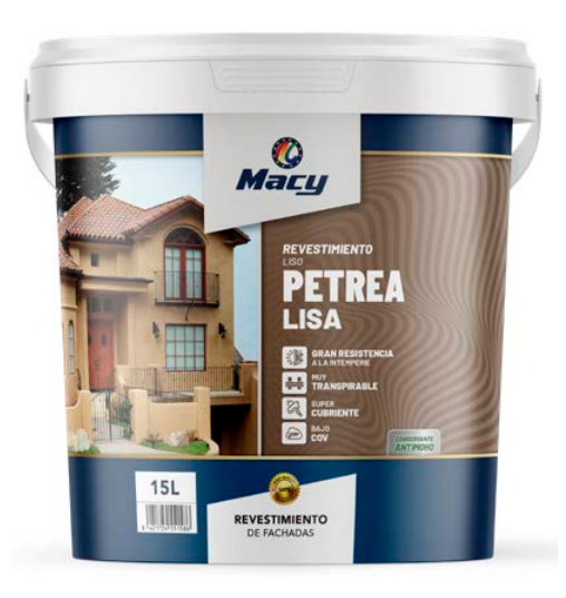 Pintura Pétrea Lisa Antimoho
