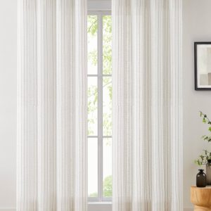 Cortina Visillo Jacquard Candelilla