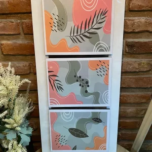 Cuadro marco doble 70×30