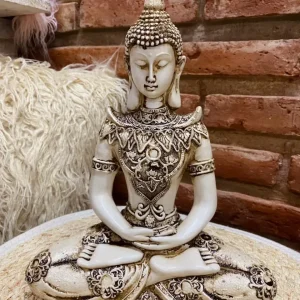 Buda Meditacion de Ceramica Chico